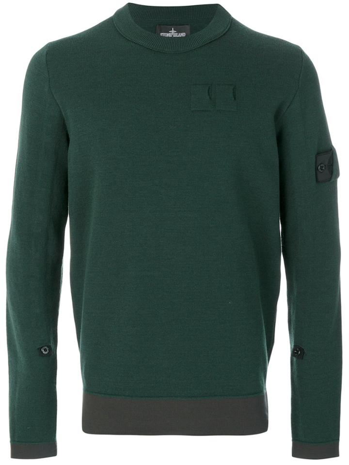 Stone Island Shadow Project Crew Neck Jumper - Green