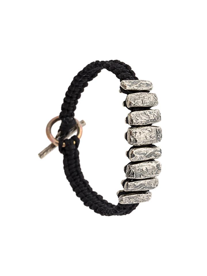 Tobias Wistisen Short Stone Path Bracelet - Black