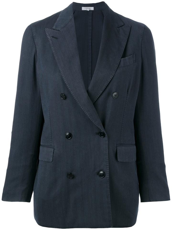 Boglioli Double-breasted Blazer - Blue