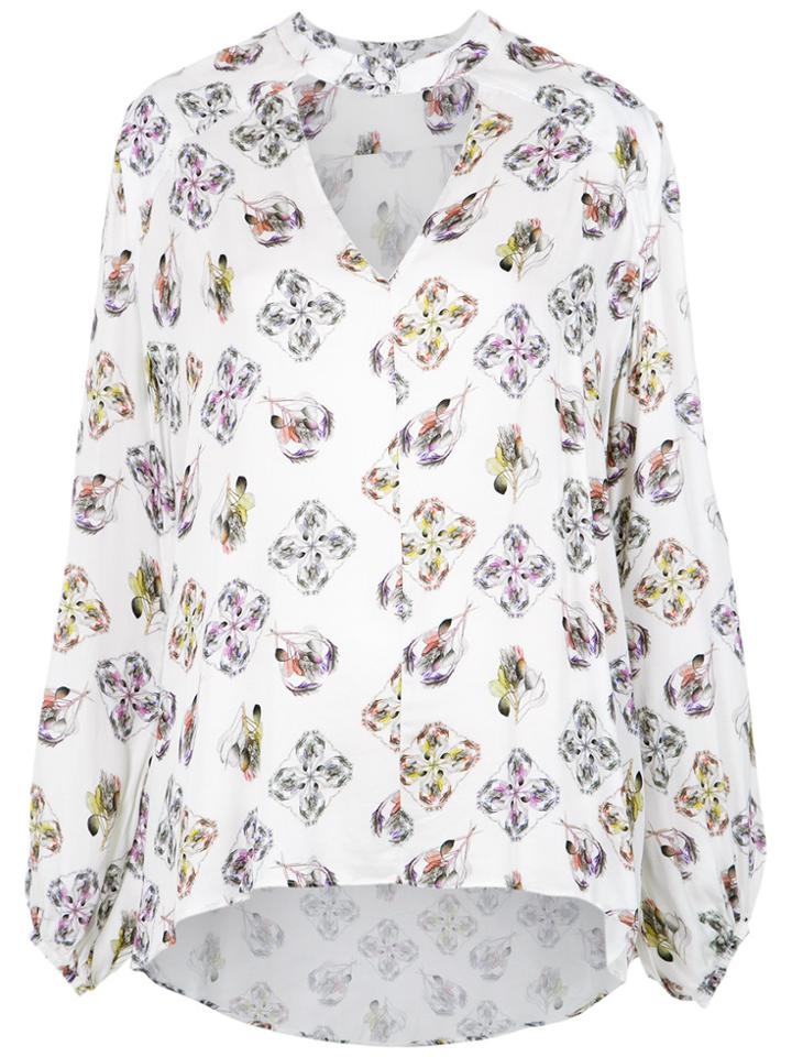 Tufi Duek Cut Out Printed Shirt - Unavailable