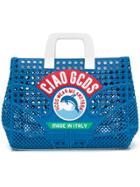 Gcds Ciao Tote Bag - Blue