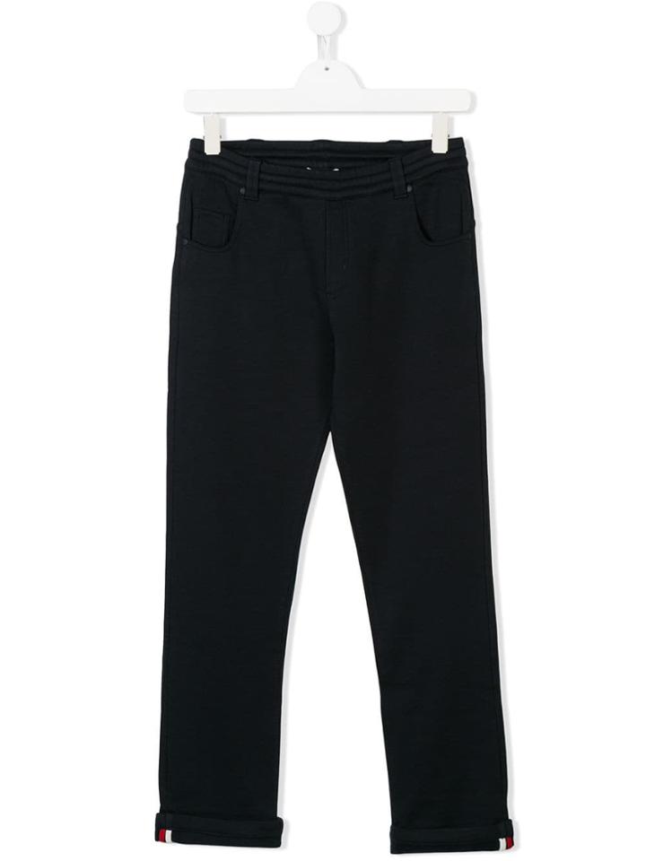 Moncler Kids Jersey Trousers - Blue