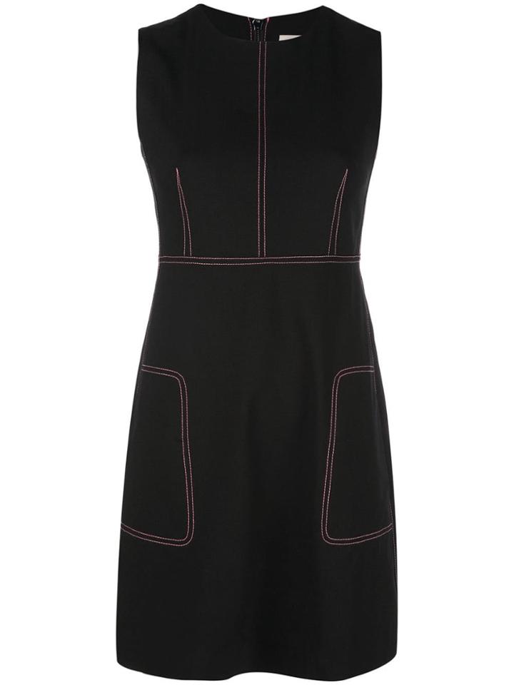 Dvf Diane Von Furstenberg Tedi Seam Dress - Black