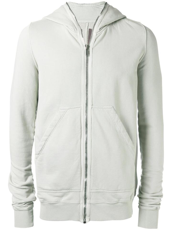 Rick Owens Drkshdw - Gimp Hooded Sweatshirt - Men - Cotton - L, Grey, Cotton