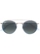 Ray-ban Round Double Bridge Sunglasses - Blue