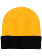 Sport Max Code Ribbed Knit Beanie - Yellow & Orange