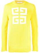 Givenchy Logo Sweater - Yellow