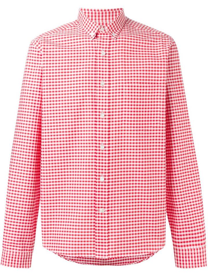 Ami Alexandre Mattiussi Gingham Checked Shirt