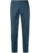 Dolce & Gabbana Contrast Side Panels Chinos - Blue