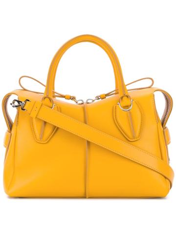 Tod's Barrel Tote - Yellow