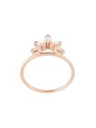 Natalie Marie 14kt Rose Gold Diamond Sun Ring