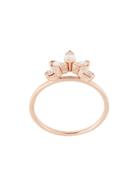 Natalie Marie 14kt Rose Gold Diamond Sun Ring