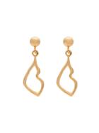Holly Ryan Gold-plated Kiss Drop Earrings