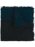 Faliero Sarti 'isadora' Scarf, Adult Unisex, Blue, Virgin Wool/cashmere/silk/polyamide