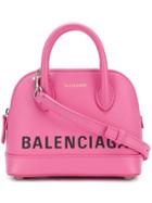 Balenciaga Ville Top Handle Xxs Aj - Pink & Purple