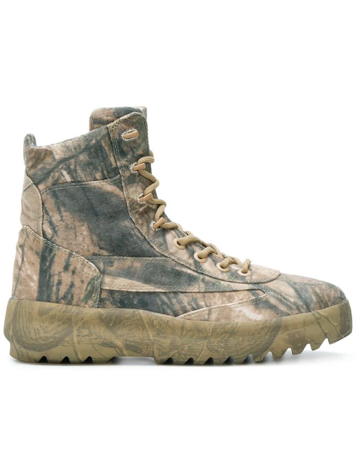 Yeezy Season 5 Military Boots - Green