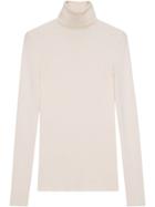 Gucci Gg Ribbed Knit Jumper - White