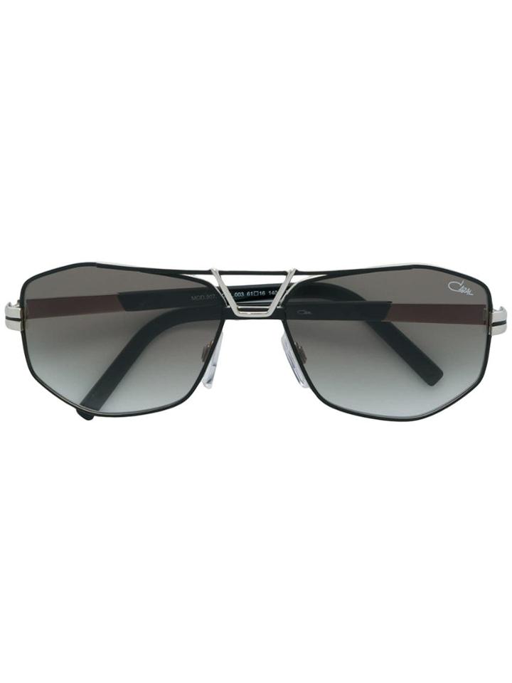 Cazal Square Tinted Sunglasses - Black