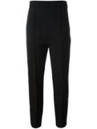 Marni Raised Seam Trousers, Women's, Size: 36, Black, Polyamide/spandex/elastane/wool