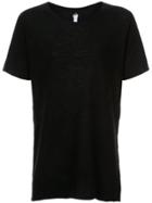 Label Under Construction Knitted T-shirt - Black