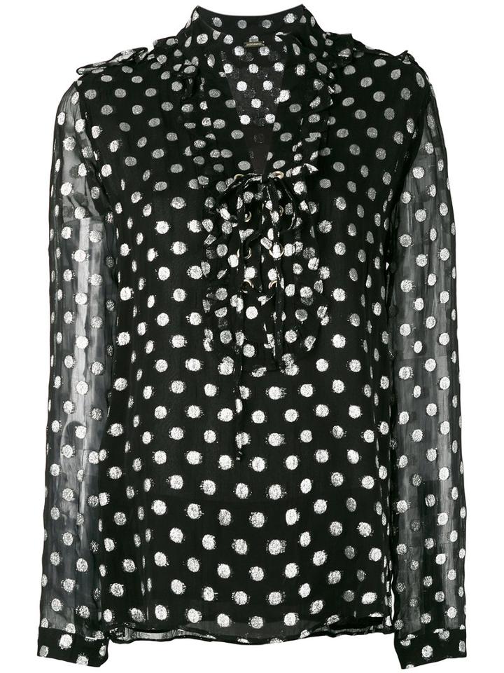Dodo Bar Or - Shon Shirt - Women - Viscose/metallic Fibre - 42, Black, Viscose/metallic Fibre
