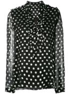 Dodo Bar Or - Shon Shirt - Women - Viscose/metallic Fibre - 42, Black, Viscose/metallic Fibre