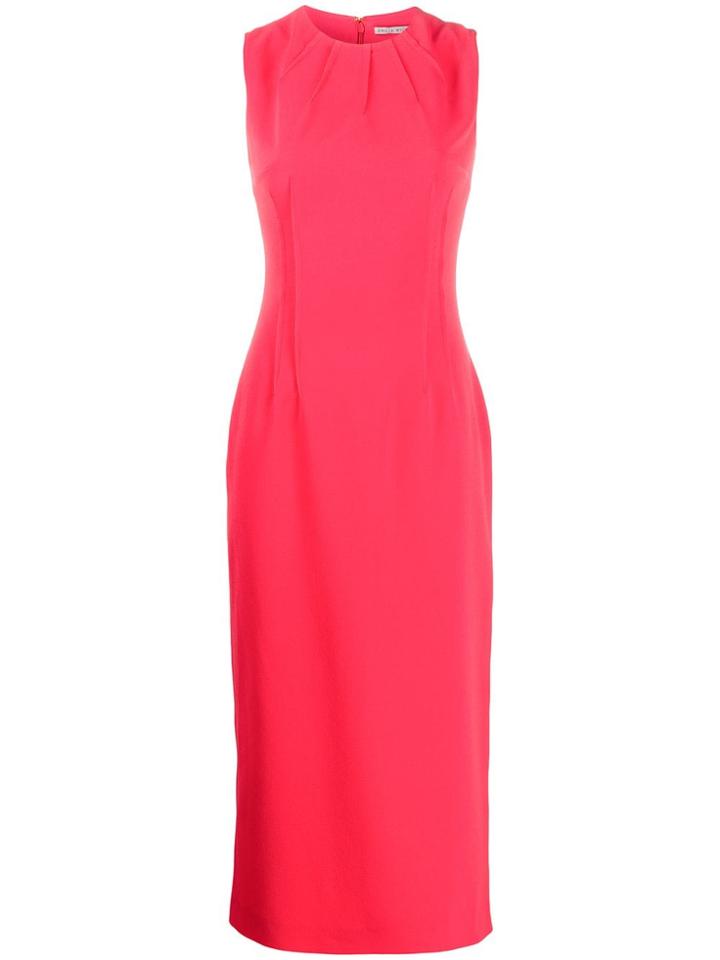 Emilia Wickstead Erlinda Fitted Dress - Pink