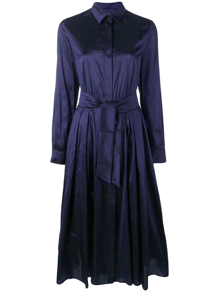 Max Mara Exploit Shirt Dress - Blue