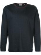 Cerruti 1881 Stripe Detail Long Sleeve T-shirt - Black
