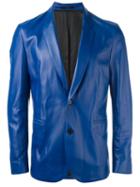 Paul Smith Leather Blazer