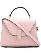 Valextra Micro Iside Tote - Pink & Purple