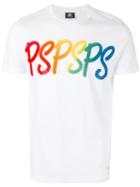 Ps By Paul Smith - Printed Slim Fit T-shirt - Men - Organic Cotton - L, White, Organic Cotton