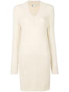 Lanvin Knitted Dress - Nude & Neutrals
