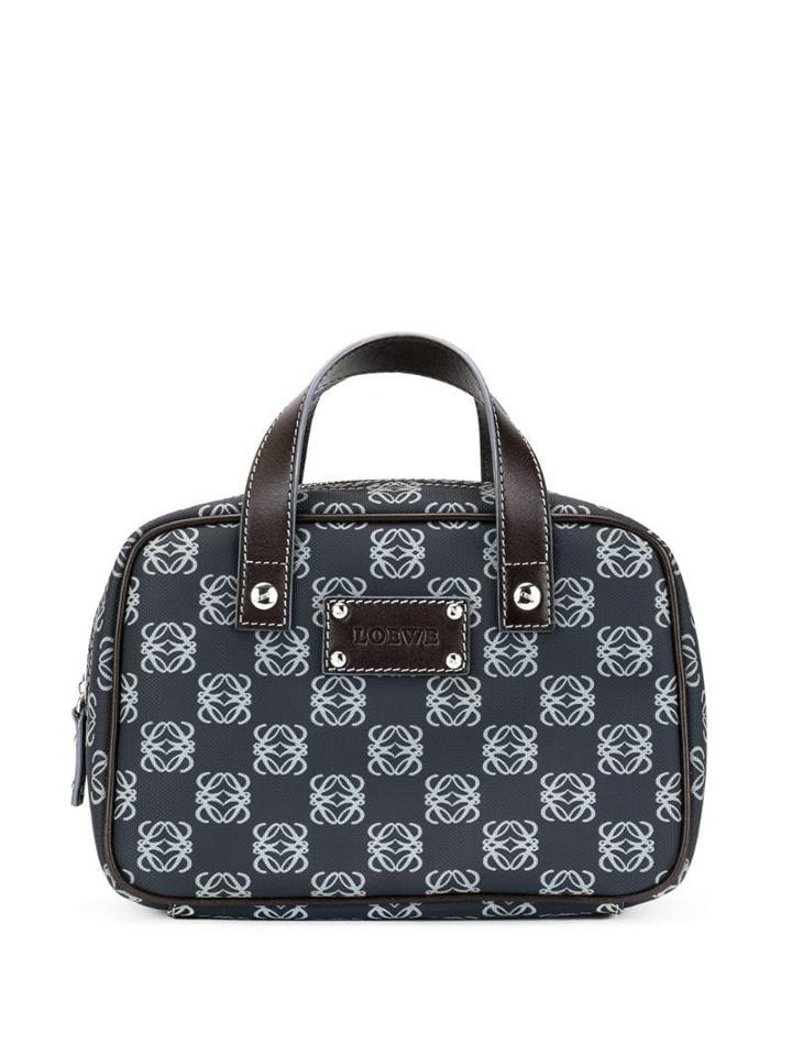 Loewe Pre-owned Anagram Handbag - Black