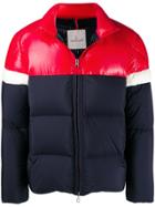 Moncler Fitted Puffer Jacket - Red