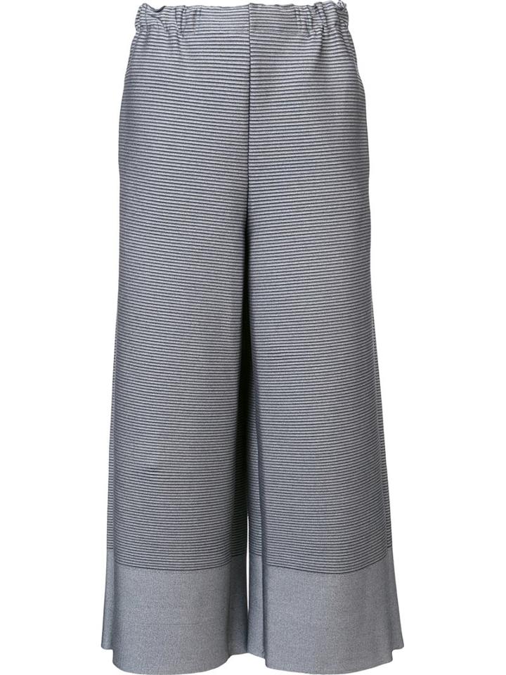 Issey Miyake Wide Cropped Trousers