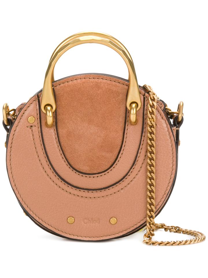 Chloé Pixi Mini Bag - Brown