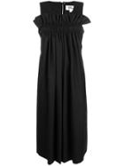 Comme Des Garçons Noir Kei Ninomiya Gathered Front High Low Top -