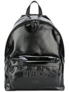 Givenchy Logo Print Ci Backpack - Black