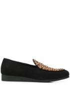 1017 Alyx 9sm Textured Animal Print Loafers - Black
