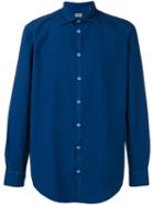 Massimo Alba - Classic Shirt - Men - Cotton - Xxl, Blue, Cotton