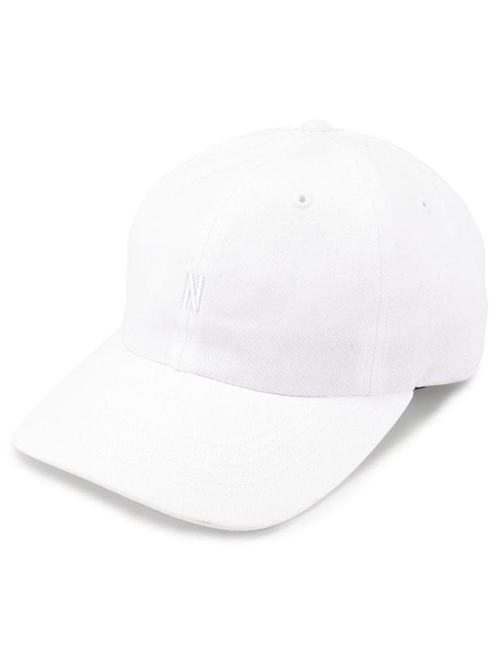 Norse Projects Twill Sports Logo Cap - White