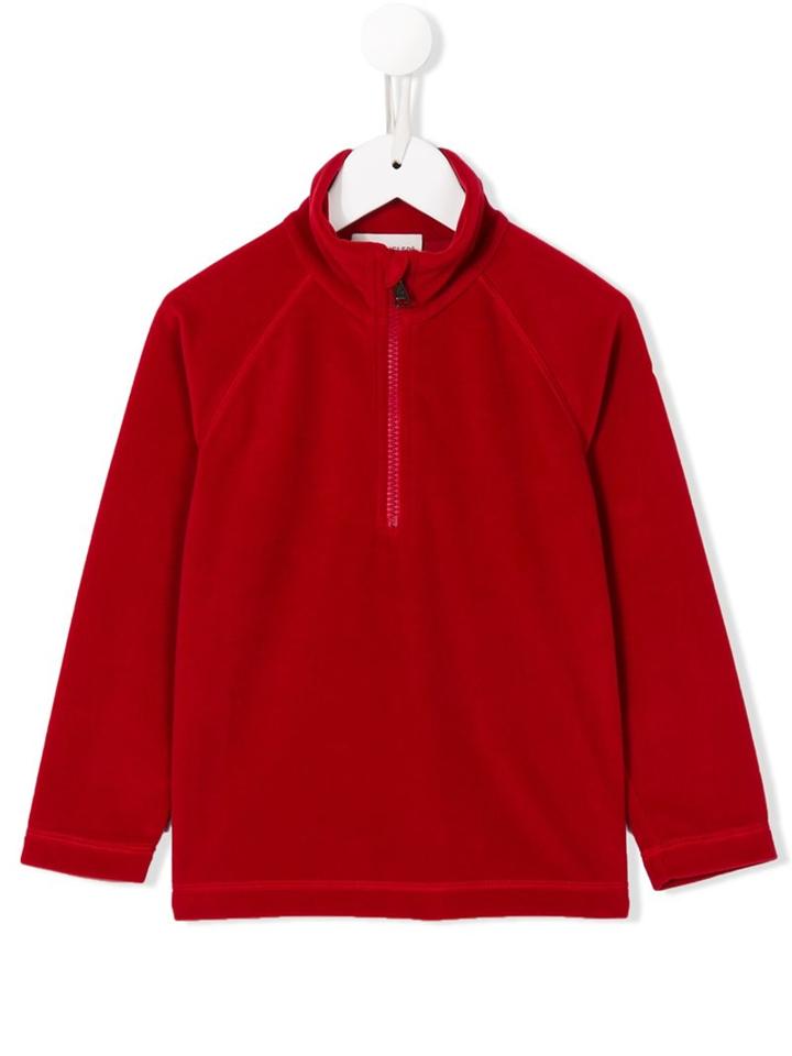 Moncler Kids Top Zip Fleece, Boy's, Size: 12 Yrs, Red