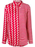 Stella Mccartney Multi-pattern Shirt - Red