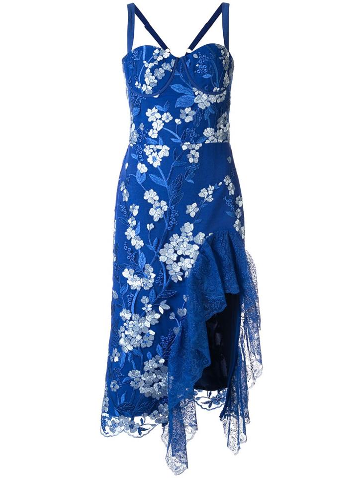 Bronx And Banco Tiffany Ruffle Dress Bronx And Banco - Blue
