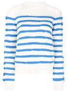 Barrie Striped Sweater - Neutrals