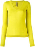 Antonio Marras V-neck Jumper, Women's, Size: Xs, Green, Virgin Wool