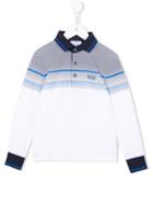 Boss Kids Dot Print Polo Shirt, Boy's, Size: 10 Yrs, White