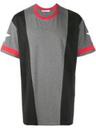 Givenchy Star Print Panelled T-shirt, Men's, Size: Large, Black, Cotton