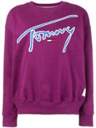Tommy Jeans Logo Sweatshirt - Pink & Purple